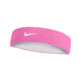 Nike Swoosh Classic Reversible Headband (Cotton Blend) pink/white - 1 piece